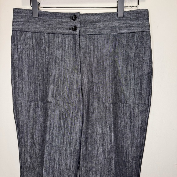 Tommy Hilfiger Grey Josie Denim Like Pants Size 6 - Picture 3 of 11